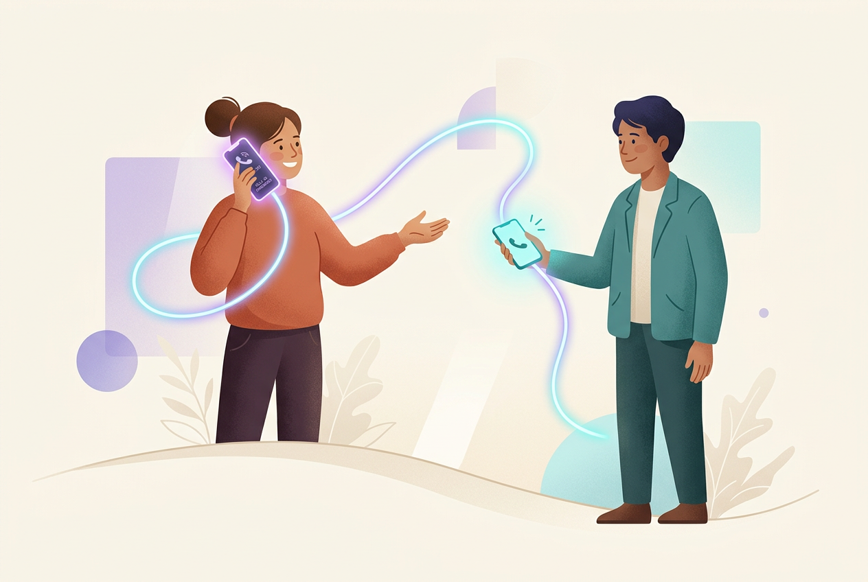 Seamless call transfer between AI and team